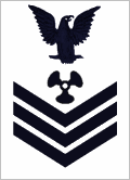 white rating badge